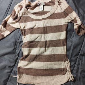 SO striped top